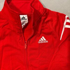 Adidas Red Jacket Boys Size S (8)